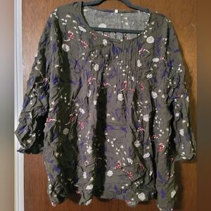 Floral Patterned Blouse